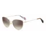 Kate Spade Hailey Damskie Okulary Przeciwsłoneczne Havana Brązowy Gradient 55mm