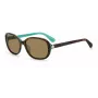 Okulary przeciwsłoneczne damskie Kate Spade Izabella GSFZL - oprawka acetatowa, ochrona UV400, soczewki 55 mm