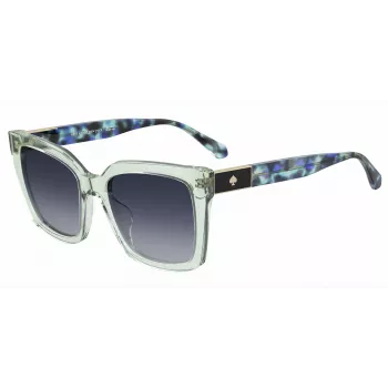 Kate Spade Lilah Damskie Kwadratowe Okulary Przeciwsłoneczne KSLILAH2GS1ED 55/19/140 mm