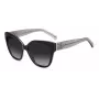 Okulary przeciwsłoneczne Kate Spade Savannah GS807F dla kobiet - oprawka z acetatu w kolorze Dark Havana z brązowymi soczewkami gradientowymi 57/17/140 mm