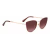 Okulary przeciwsłoneczne Kate Spade Staci Cat Eye Havana Brown Gradient 56mm