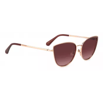 Okulary przeciwsłoneczne Kate Spade Staci Cat Eye Havana Brown Gradient 56mm