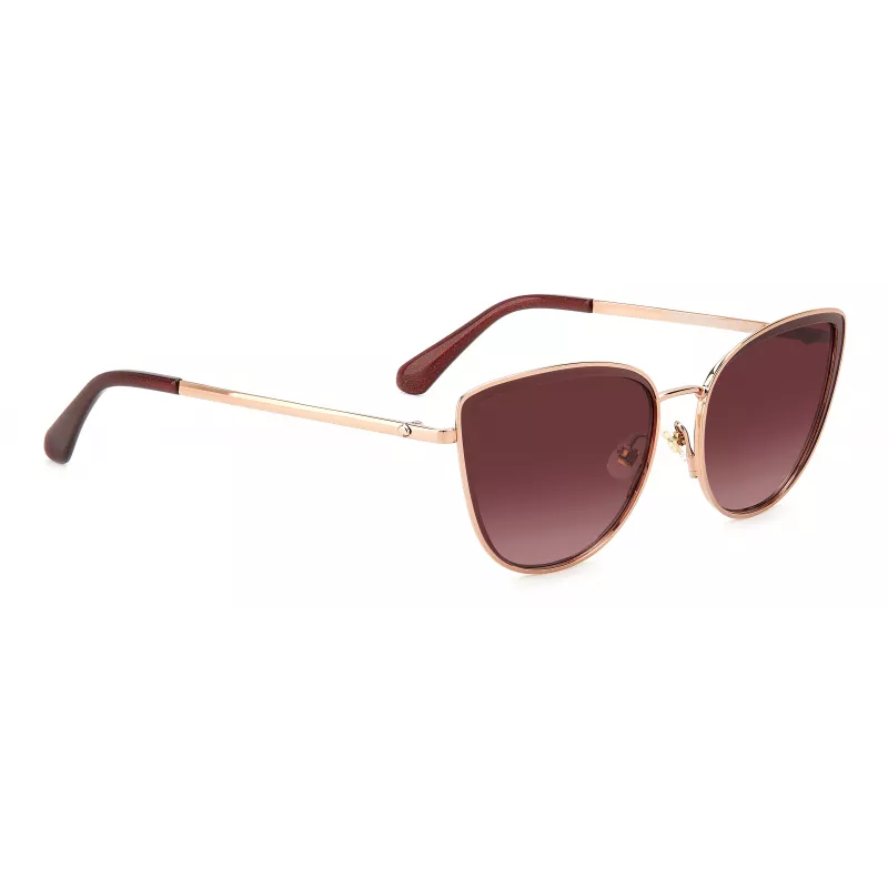 Okulary przeciwsłoneczne Kate Spade Staci Cat Eye Havana Brown Gradient 56mm