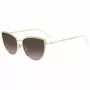 KATE SPADE Staci Damskie okulary przeciwsłoneczne kwadratowe czarno-szary gradient 56mm