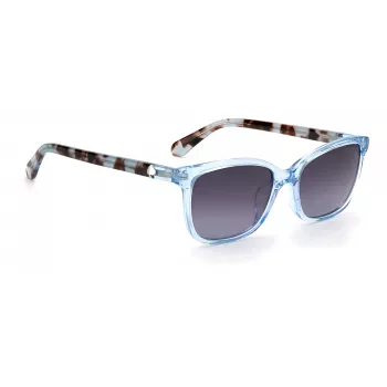 KATE SPADE TABITHASPJPF3 Okulary przeciwsłoneczne damskie - oprawka Havana acetate, soczewki brązowe gradientowe, 53mm