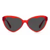 Kate Spade Velma Damskie Okulary Przeciwsłoneczne VELMASC9AF7IR Czarna Oprawka Soczewki Szary Gradient 57/17/140 mm
