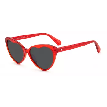 Kate Spade Velma Damskie Okulary Przeciwsłoneczne VELMASC9AF7IR Czarna Oprawka Soczewki Szary Gradient 57/17/140 mm