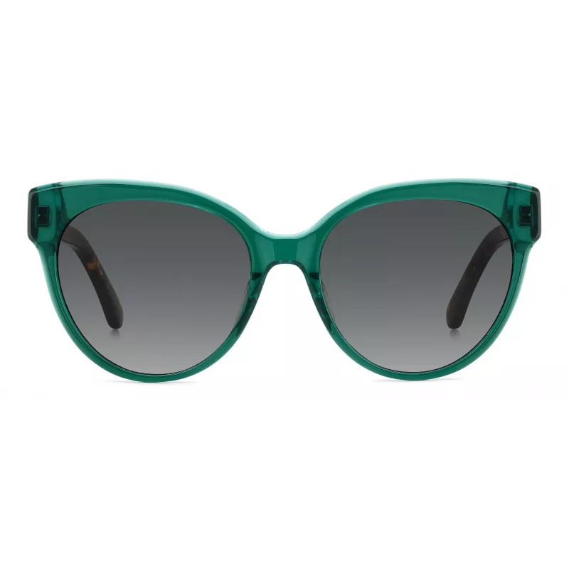 KATE SPADE Okulary przeciwsłoneczne damskie Aubriella Cat Eye Havana Brown Gradient 55mm