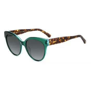 KATE SPADE Okulary przeciwsłoneczne damskie Aubriella Cat Eye Havana Brown Gradient 55mm