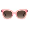 KATE SPADE BELAHS35JF0HA Damskie okulary przeciwsłoneczne Cat Eye, czarny acetat, szare gradientowe soczewki 50mm