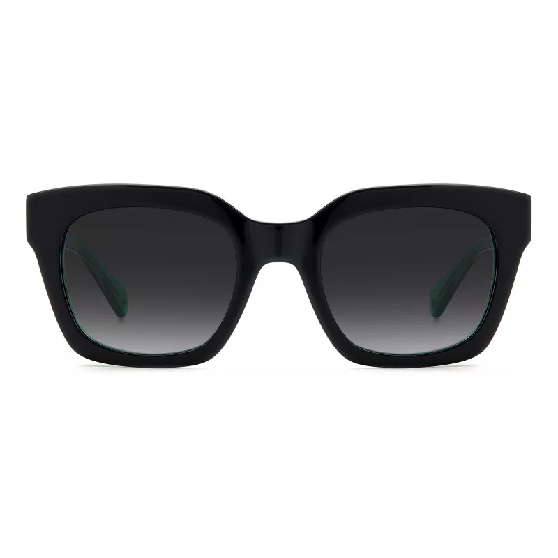 Okulary przeciwsłoneczne Kate Spade CAMRYNS7ZJF09 damskie, kwadratowe, acetatowe, z soczewkami w kolorze szarym gradientowym