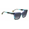 KATE SPADE Damskie okulary przeciwsłoneczne HarlowG/S w kształcie kwadratu - różowo-brązowy gradient - 55/17/140 mm