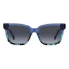 KATE SPADE Damskie okulary przeciwsłoneczne HarlowG/S w kształcie kwadratu - różowo-brązowy gradient - 55/17/140 mm
