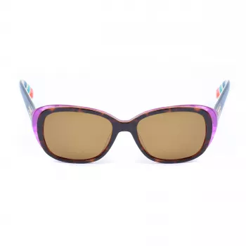 KATE SPADE Okulary przeciwsłoneczne damskie Hilde-P-S - Dark Havana - Soczewki polaryzacyjne brązowy gradient - 54mm