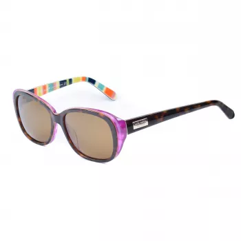 KATE SPADE Okulary przeciwsłoneczne damskie Hilde-P-S - Dark Havana - Soczewki polaryzacyjne brązowy gradient - 54mm