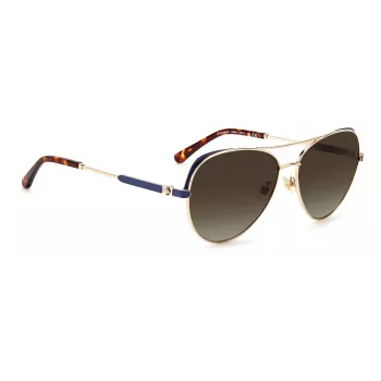 KATE SPADE KATALINAGSLKS Okulary przeciwsłoneczne damskie Butterfly Dark Havana Grey Gradient 59mm