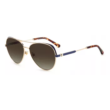 KATE SPADE KATALINAGSLKS Okulary przeciwsłoneczne damskie Butterfly Dark Havana Grey Gradient 59mm