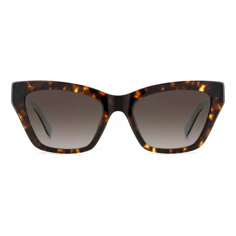 Okulary przeciwsłoneczne Kate Spade damskie FAYGS086F4HA Havana Acetate Brown Gradient 54mm