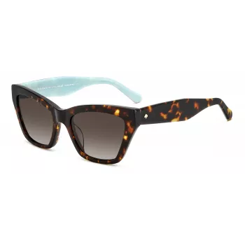 Okulary przeciwsłoneczne Kate Spade damskie FAYGS086F4HA Havana Acetate Brown Gradient 54mm