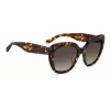 Okulary przeciwsłoneczne KATE SPADE Winslet GS086F dla kobiet - oprawka acetatowa, ochrona UV400, soczewki 55 mm