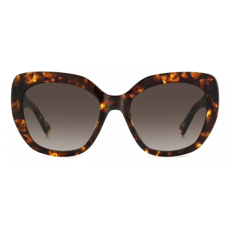 Okulary przeciwsłoneczne KATE SPADE Winslet GS086F dla kobiet - oprawka acetatowa, ochrona UV400, soczewki 55 mm