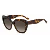 Okulary przeciwsłoneczne KATE SPADE Winslet GS086F dla kobiet - oprawka acetatowa, ochrona UV400, soczewki 55 mm