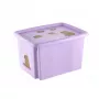keeeper Pudełko z pokrywką 30L Karolina „Kapibara” 45x35x27cm Soft Purple