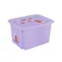 keeeper Pudełko z pokrywką 45L Karolina Capybara 55,5x40x30cm soft purple