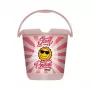 keeeper Deco Bucket 10L Ilvie Emoji Stay Positive, Nordic Pink, okrągłe, PP, Ø30x28 cm