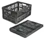 keeeper Składane pudełko ida, 32 L, czarny, nośność do 16 kg, 48 x 35 x 23 cm