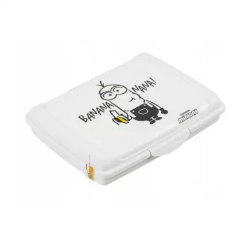 keeeper pojemnik na żywność deco-click-box mini 0,5 l Carla Minions Banana 17x13x3,5 cm biały