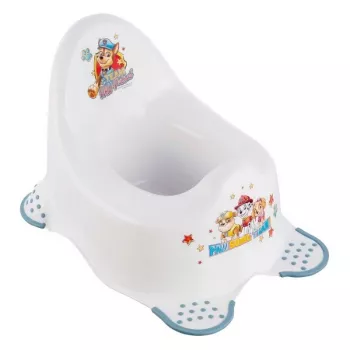 keeeper kids Coaster Adam Paw Patrol pudełko na zabawki, białe z wielokolorowym nadrukiem, 38 x 27 x 23,5 cm, składane z tkaniny i tektury, zdejmowana pokrywka, uchwyty z tkaniny, ~24 l