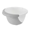 keeeper Miska do mieszania z funkcją antypoślizgową 3,5L Carlotta Ø26x14cm Biało/Szara