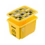 keeeper Pudełko do przechowywania z pokrywką 30L Karolina „Minions Mosaic” 45x35x27cm Żółty