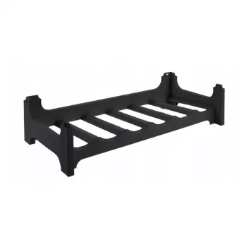 Stojak na wino KEEEPER Rico na 6 butelek 60x28x14 cm Czarny