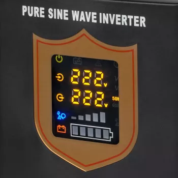 KEMOT PROsinus-1000 Zasilacz awaryjny UPS z czystym sinusem i ładowarką 12V 230V 1000VA/700W Czarny