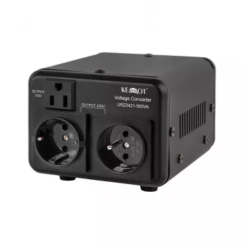 KEMOT Przetwornica napięcia 400 W / 500 VA podwyższająca i obniżająca 110V/230V