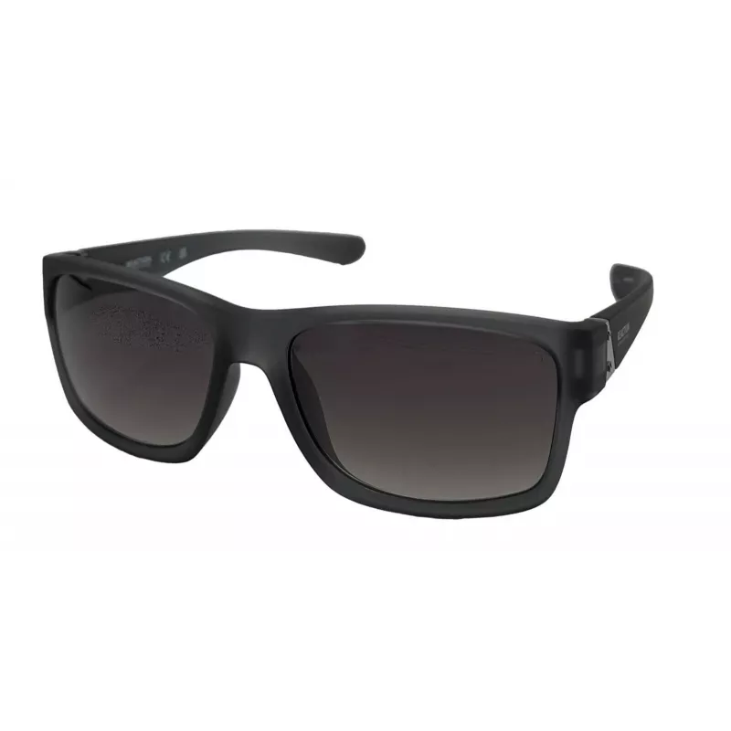 Kenneth Cole KC1246-5820B Męskie okulary przeciwsłoneczne prostokątne czarne/szare 58/17/138 mm