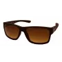 KENNETH COLE KC1246-5849F Męskie okulary przeciwsłoneczne Square Havana 58/17/138 mm