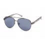KENNETH COLE KC1394-5908V Okulary przeciwsłoneczne męskie - czarna oprawka, szare szkła, 59 mm