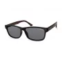 Kenneth Cole KC2985-5801A Męskie okulary przeciwsłoneczne prostokątne z acetatu - czarne/szare 58mm