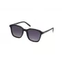 KENNETH COLE KC3005-5301B Unisex Prostokątne Okulary Przeciwsłoneczne - Czarna Oprawka Szare Szkła 53mm