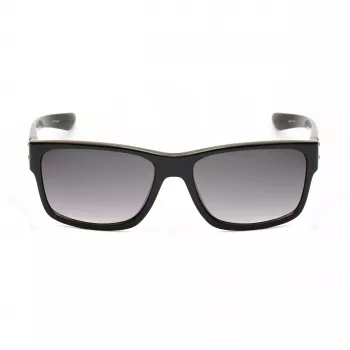 KENNETH COLE MAN KC1246-5801B Okulary przeciwsłoneczne - Błyszcząca czarna oprawka, szare soczewki poliwęglanowe, 58mm