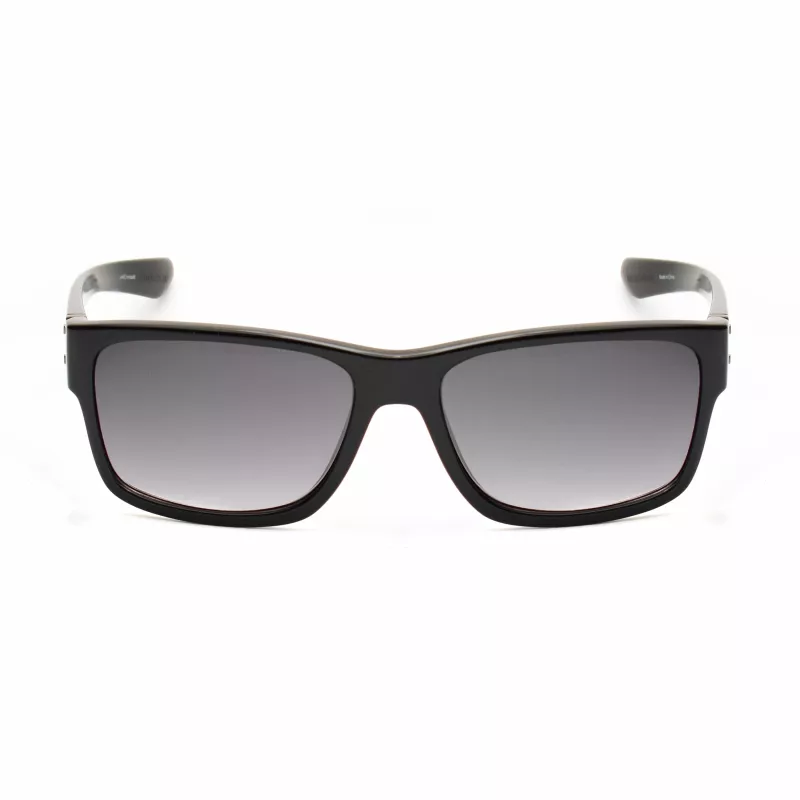 KENNETH COLE MAN KC1246-5801B Okulary przeciwsłoneczne - Błyszcząca czarna oprawka, szare soczewki poliwęglanowe, 58mm