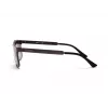 KENNETH COLE MAN KC1329-5709B Okulary przeciwsłoneczne prostokątne - Błyszcząca czarna oprawka, soczewki dymne, 57mm