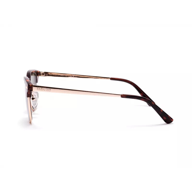 KENNETH COLE MAN KC1330-5052N Okulary przeciwsłoneczne prostokątne czarno-szare 50/21/150 mm