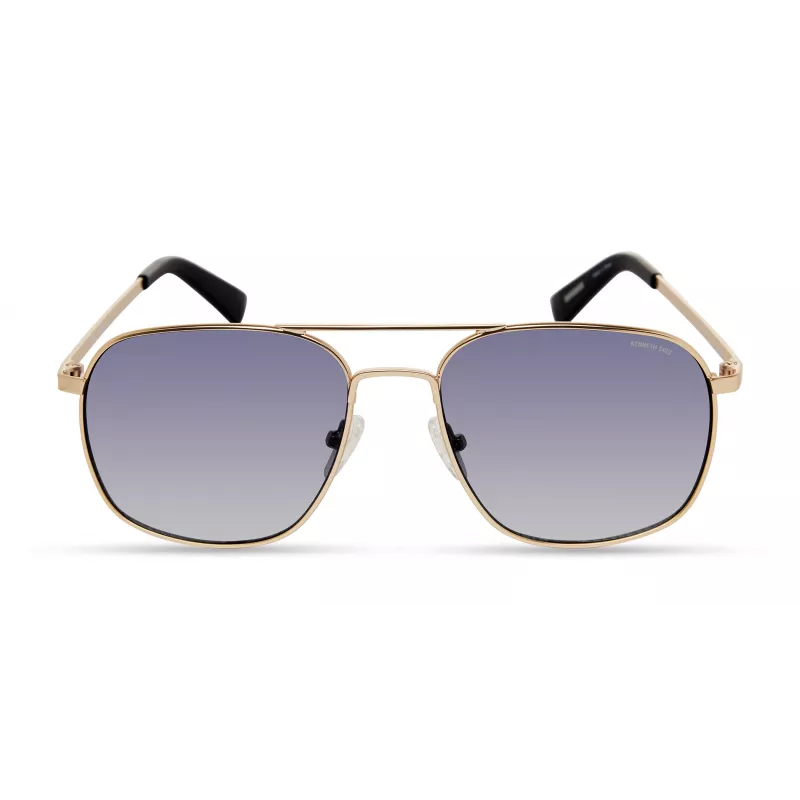 KENNETH COLE Man KC2970-5631W Okulary przeciwsłoneczne prostokątne czarno-szare 56/17/145 mm