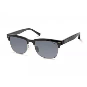 KENNETH COLE MAN KC2972-5301A Okulary przeciwsłoneczne 53/18/145 mm Czarna kwadratowa oprawka Szare szkła