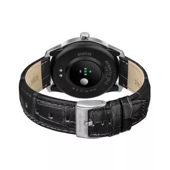 KENNETH COLE Męski Automatyczny Zegarek z Szkieletem KCWGD2174061 - 45mm Koperta ze Stali Nierdzewnej, Brązowy Pasek Skórzany