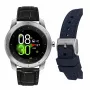 KENNETH COLE Męski Automatyczny Zegarek z Szkieletem KCWGD2174061 - 45mm Koperta ze Stali Nierdzewnej, Brązowy Pasek Skórzany